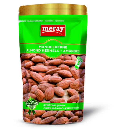 Amandes grillées salées 150gr MERAY