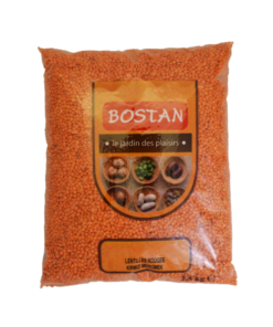 Lentilles rouges 2.5kg BOSTAN