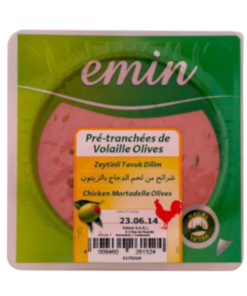 Tranches de poulet aux olives 200 gr EMIN