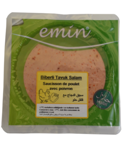 Tranches de poulet pimenté 200gr EMIN