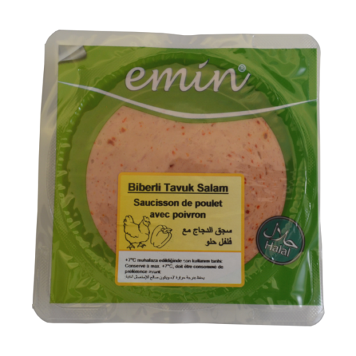 Tranches de poulet pimenté 200gr EMIN