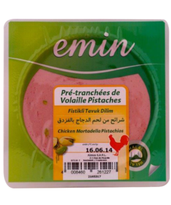 Tranches de poulet à la pistache 200gr EMIN