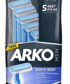 Arko Men Banyo Traş Bıçağı 5'li